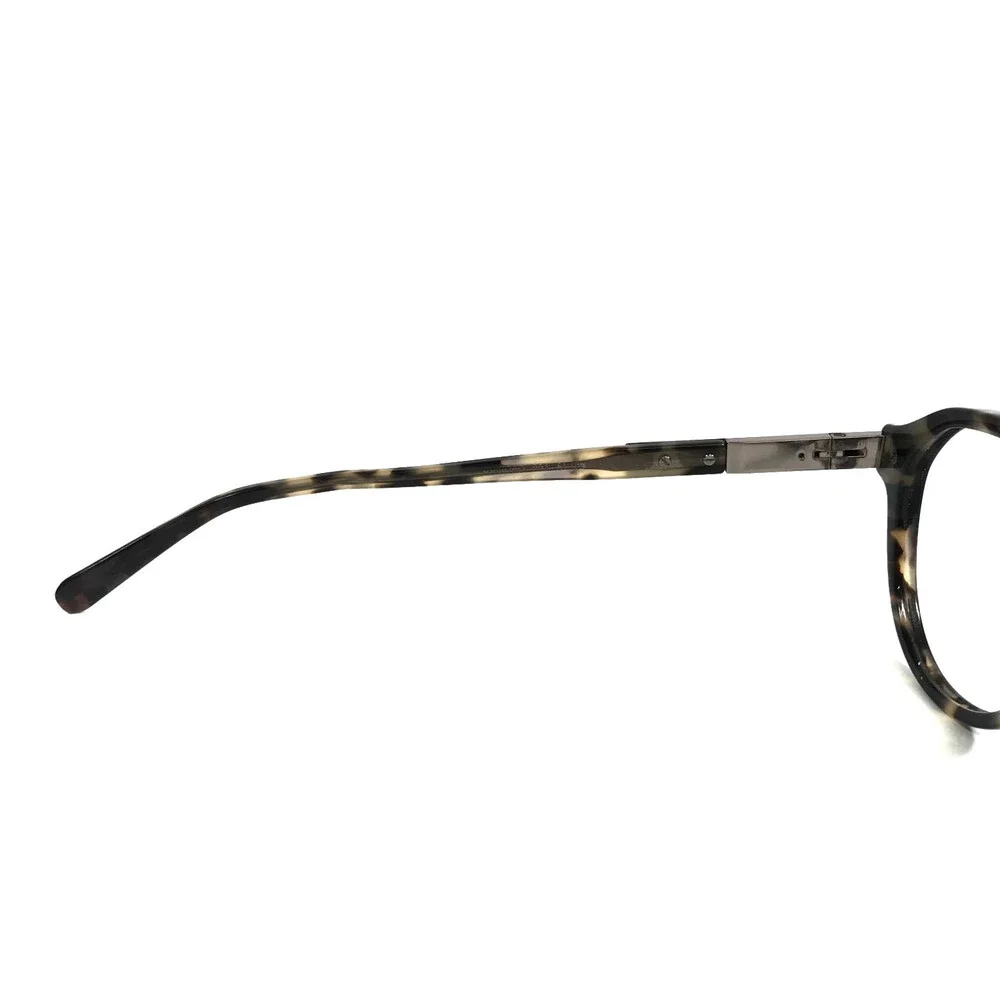 Brioni Eyeglasses Frames BR0079O 004 Tortoise Silver Round Full Rim 51-20-145